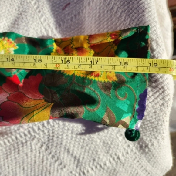 Carol Horn 80s Floral dress 6 - Picture 11 of 16